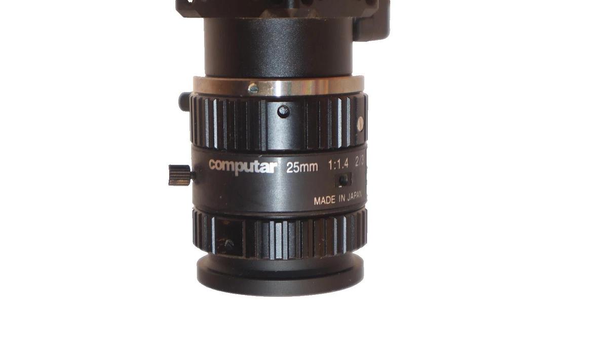 Used OMRON FZ-S2M , FZS2M Camera with 25mm 1:1.4 , 2/3" Computar Lens