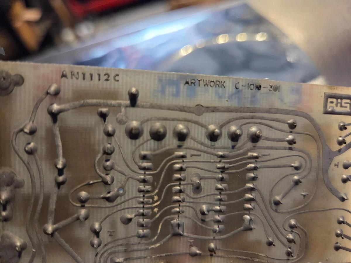 Used RIS Rochester Circuit Board Card AN-1112C , AN1112C , 1018-302