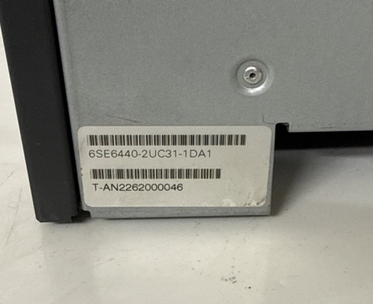 Used SIEMENS 6SE6440-2UC31-1DA1 Micromaster 440 42A 0-650Hz Inverter Drive
