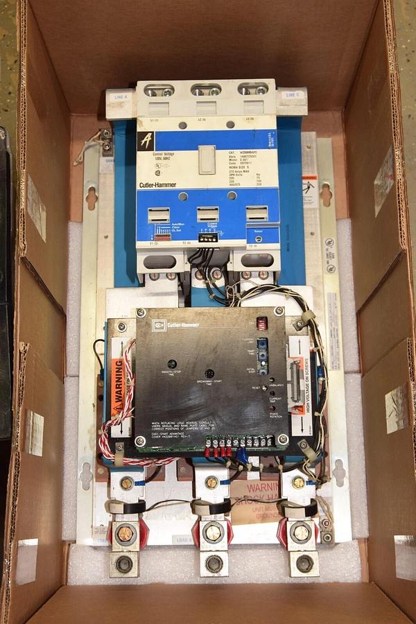 EATON Cutler Hammer Size 5 Soft Starter EA270PN W200M5CFC Advantage Sz 5 NEW