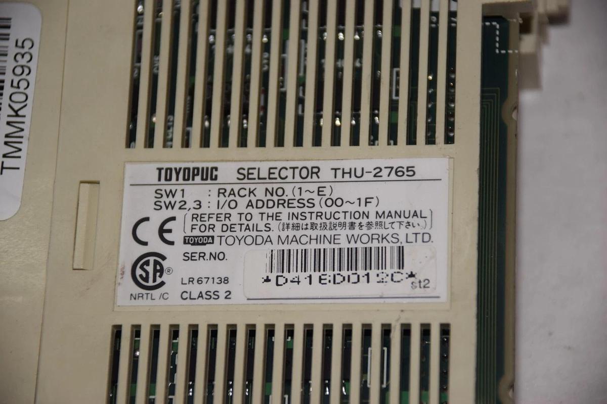 Used TOYODA / TOYOPUG THU-2765 THU2765 SELECTOR MODULE