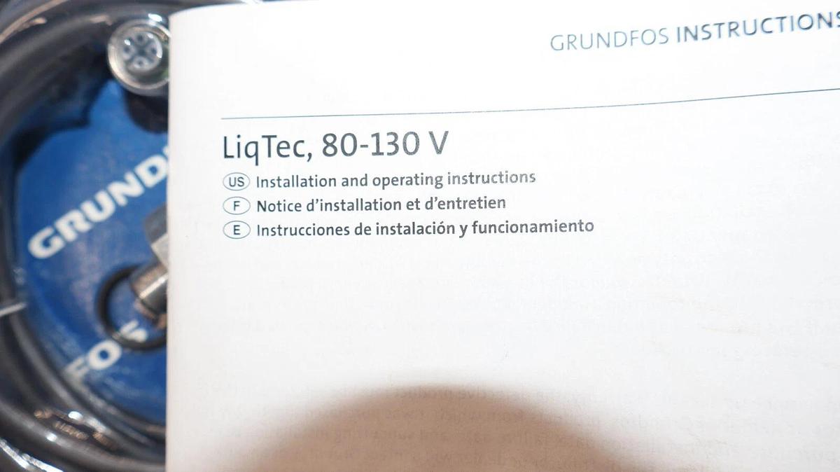 (NEW) GRUNDFOS 96562443 , LiqTec 80-130V Sensor