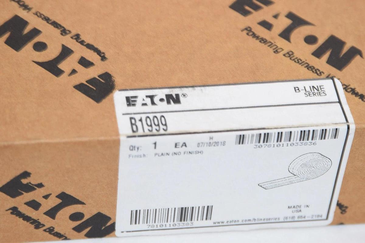 Eaton B1999  B-Line Vibra Cushion 20-ft 20' Roll  Plain No Finish (NEW)