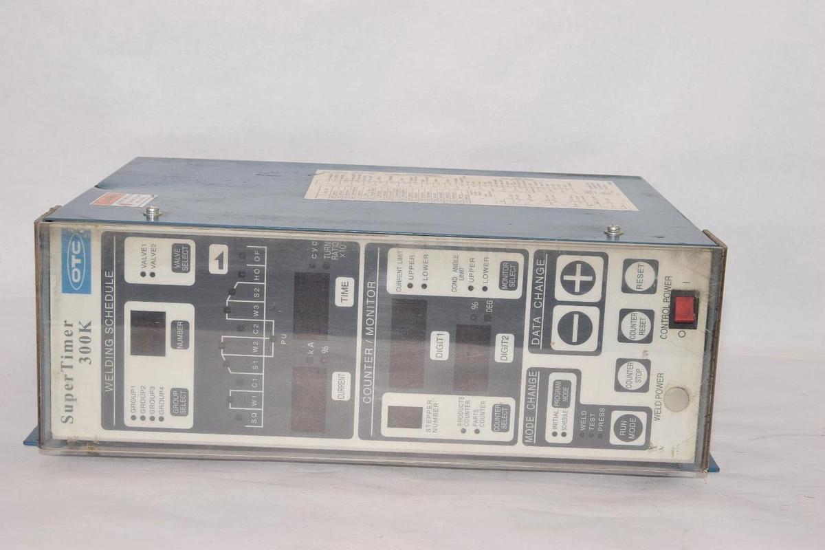 Used Daihen SuperTimer 300k OTC Resistance Welding Controler VX300K 200/220/400/440v
