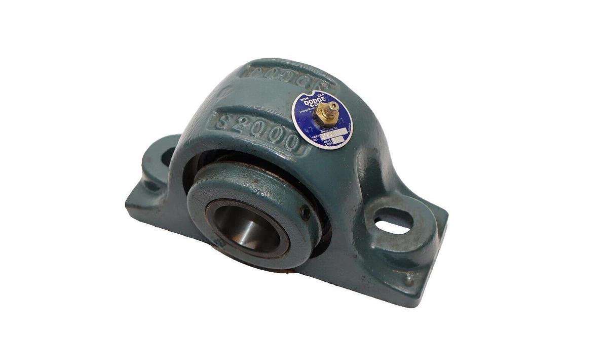 (NEW) DODGE S-2000 , S2000 1-3/8" 044611 2-Bolt Pillow Block Bearing