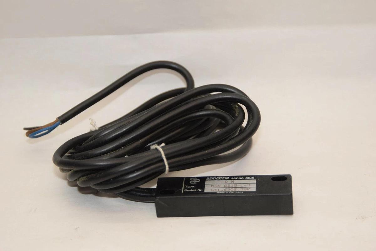 (NEW) BERNSTEIN MAK-0215-L-3 Senso-Plus Safety Magnetic Controller