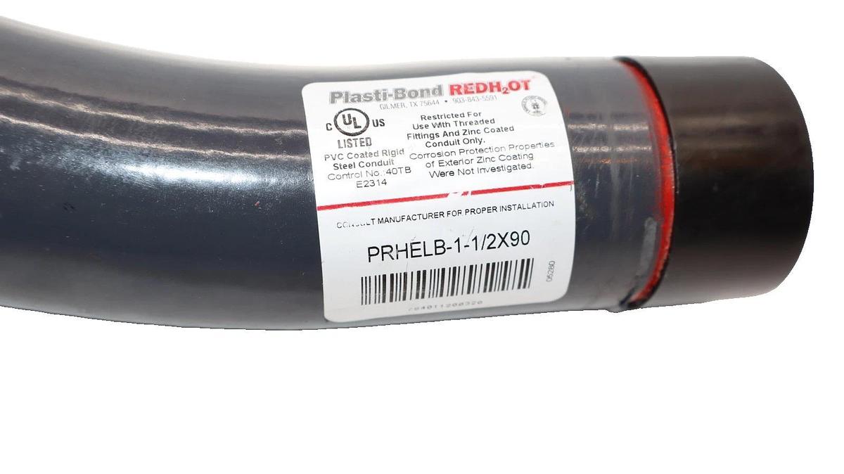 Plasti-Bond PRHELB-1-1/2X90 1-1/2" x 90° RedH2OT Conduit Elbow Fitting (New)