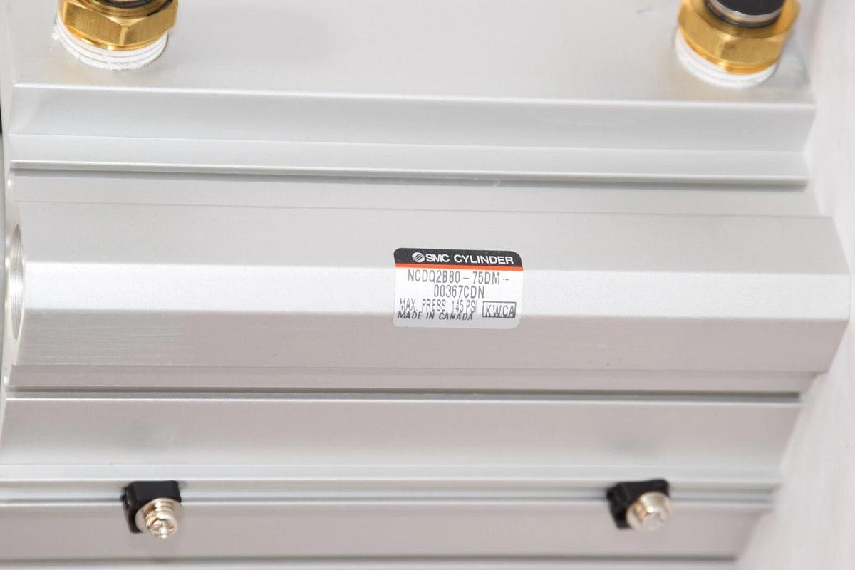 (NEW) SMC NCDQ2B80-75DM-00367CDN 145psi Pneumatic Cylinder