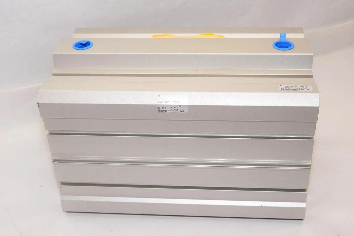 (NEW) SMC CQ2B125-150DC 145psi Compact Pneumatic Cylinder
