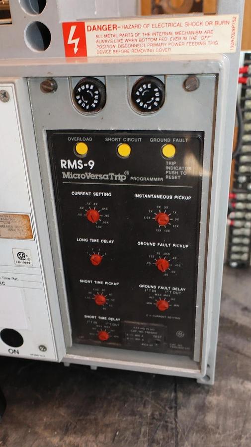 Refurbished GE General Electric Circuit Breaker Power Break 800A Amp TP88SSZE1 TR8S800
