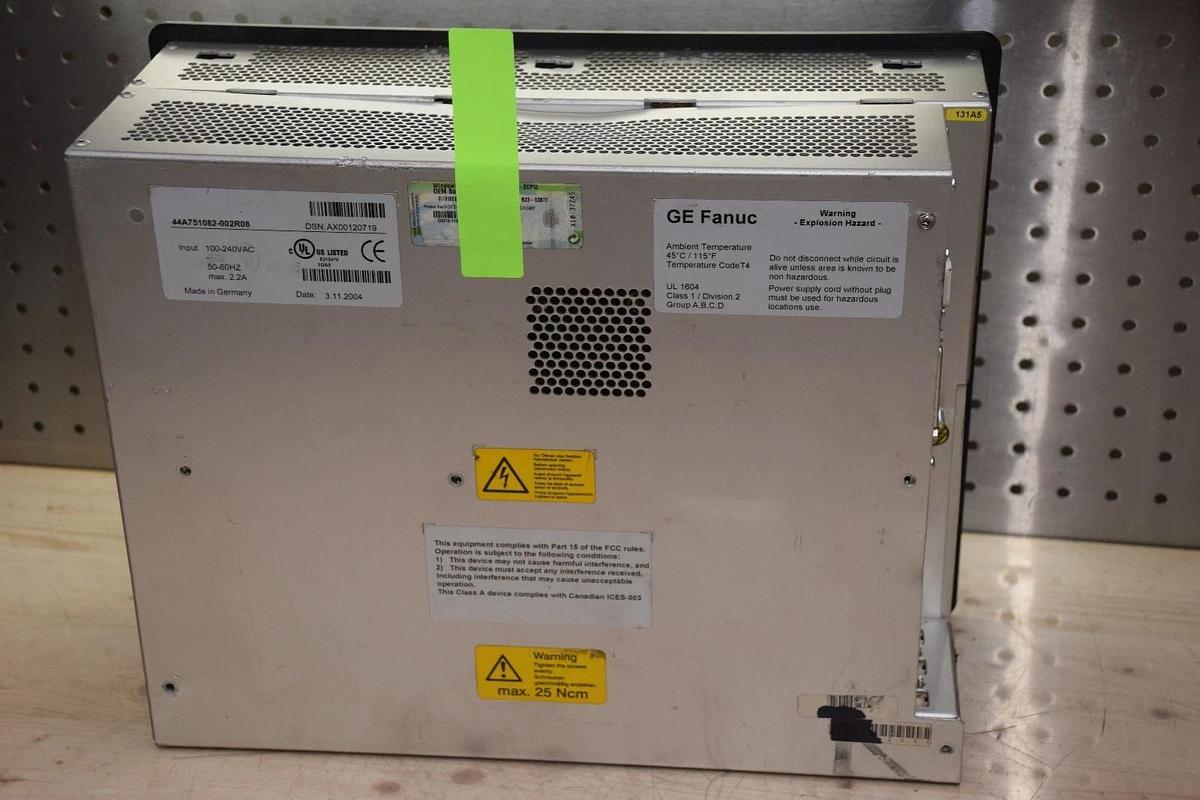 Used GE Fanuc Intelligence Panel IPC 44A751082-002R08 **AS-IS No hard drive**