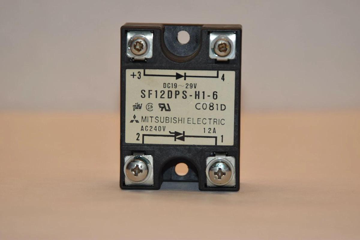NEW MITSUBISHI ELECTRIC SF12DPS-H1-6 240VAC 12A SOLD STATE RELAY