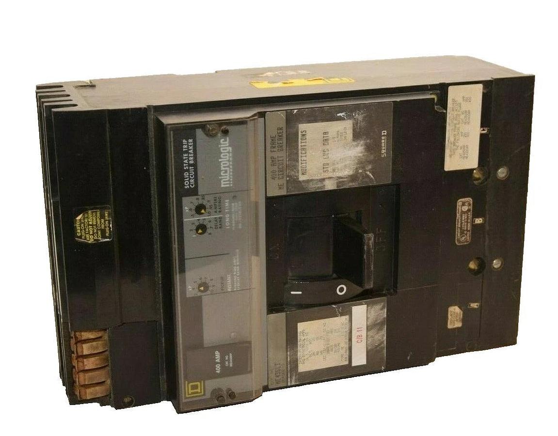 Used SQUARE D I-LINE Circuit Breaker ME436LI 400A 400 Amp A 600V 400A Trip ME4400RP