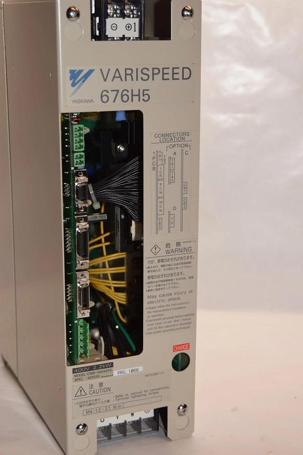 YASKAWA 676H5 Drive CIMR-H5D42P2 42P25C CIMR-H5D42P25C 540-660vdc 3kva 3 kva NEW