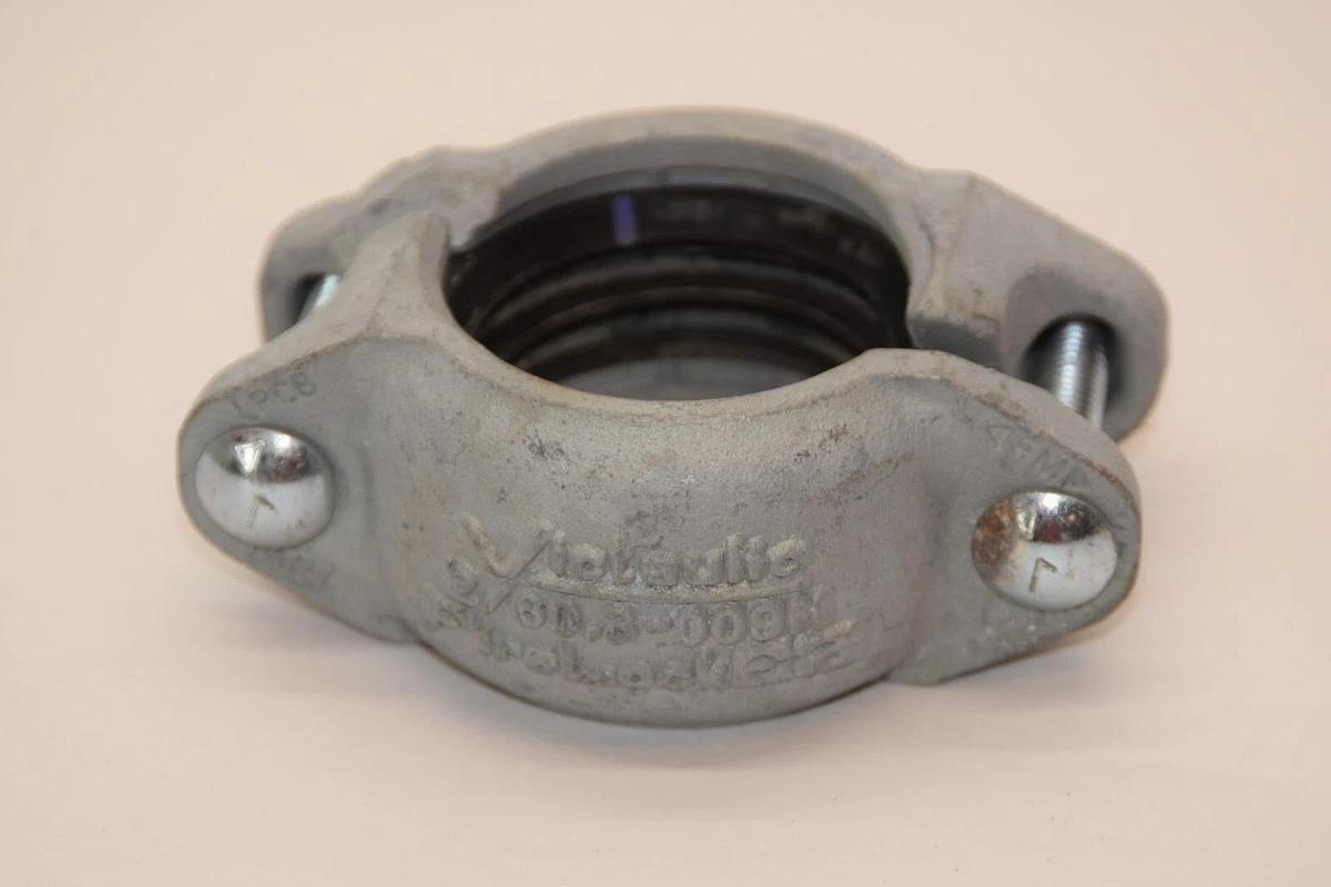(NEW) VICTAULIC 2"  2/60.3-009N Firelock Galvanized Rigid Coupling