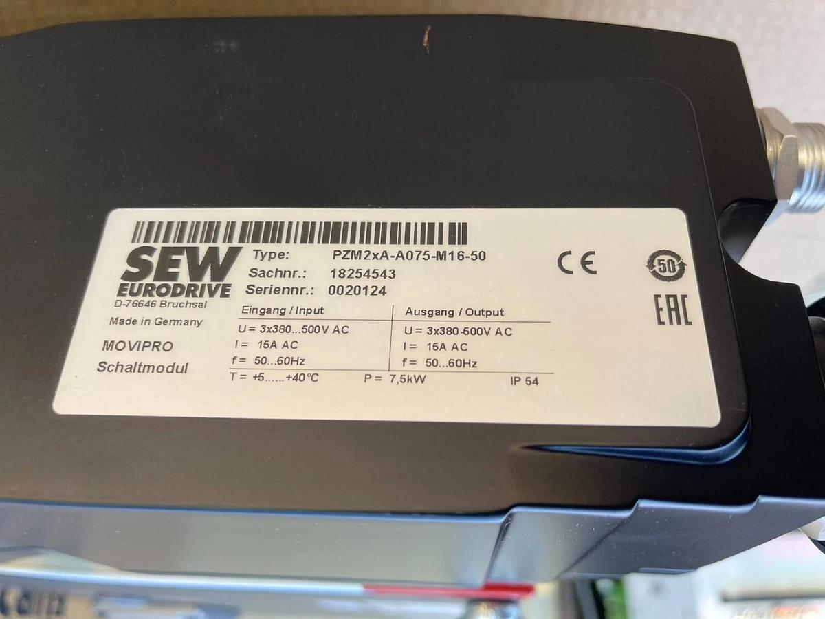 SEW Eurodrive MOVIPRO ADC Drive Inverter PHC21A-A075M1-E31A-00 7.5kw 10hp (NEW)