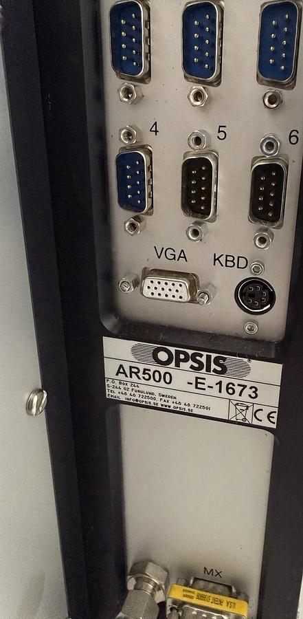 Used Opsis AR500 Particle Detection System -E-1673 AR500-E-1673 AR500E1673