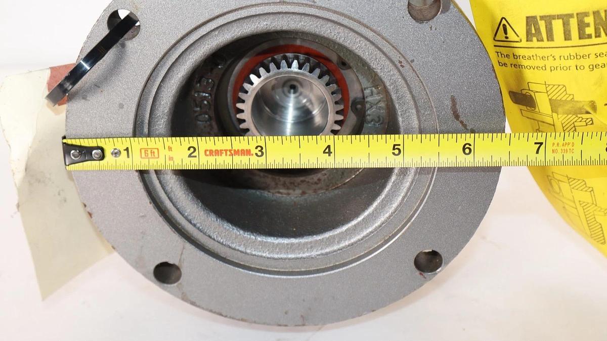 NORD Gear Box Worm Speed Reducer SK 12 56C2.0 202158181-100 8:56:1 (NOS)