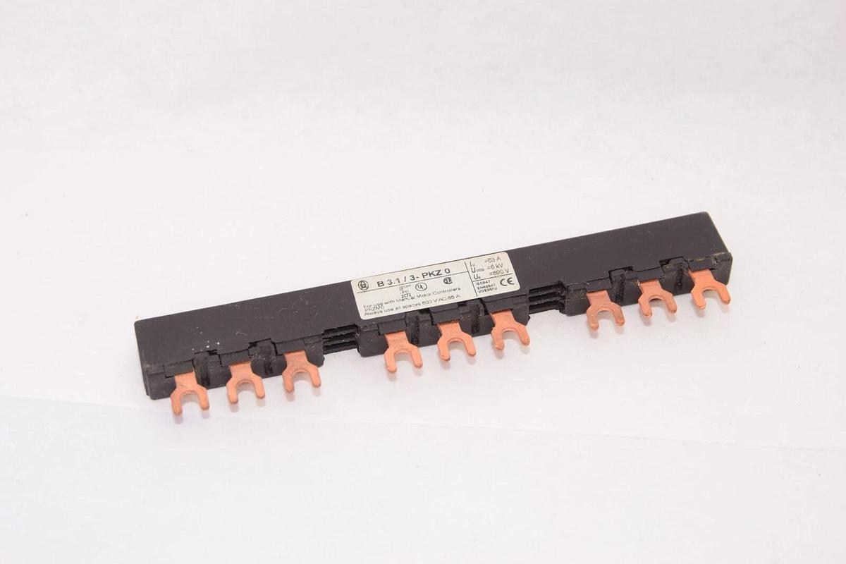 (NEW) MOELLER B3.1/3-PKZ0 63A 6kV Connector Feeder Terminal