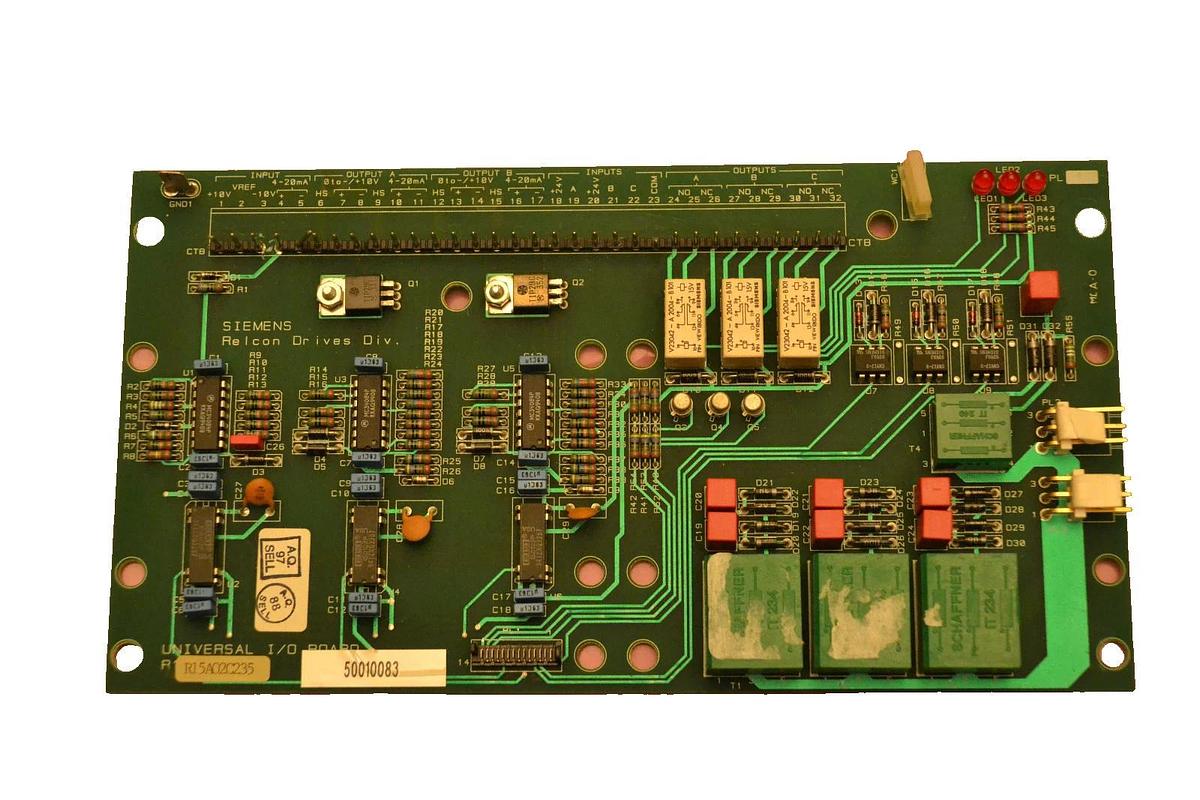 Used SIEMENS CIRCUIT BOARD R15A02C235 50010083