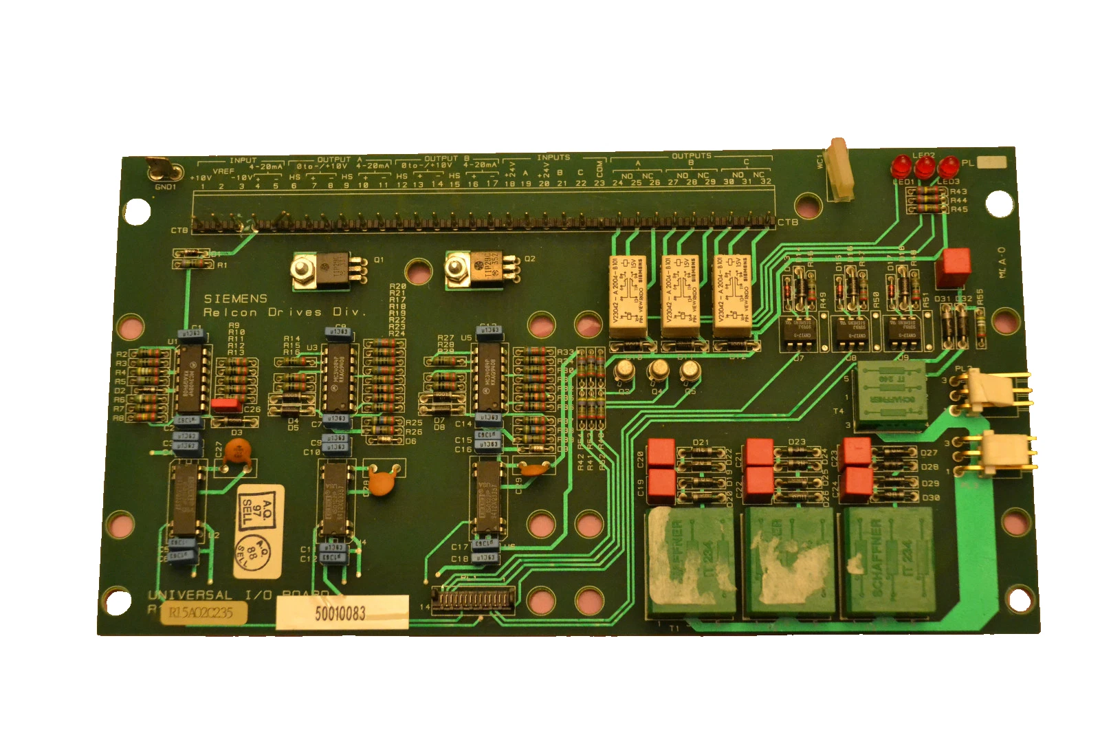 Used SIEMENS CIRCUIT BOARD R15A02C235 50010083