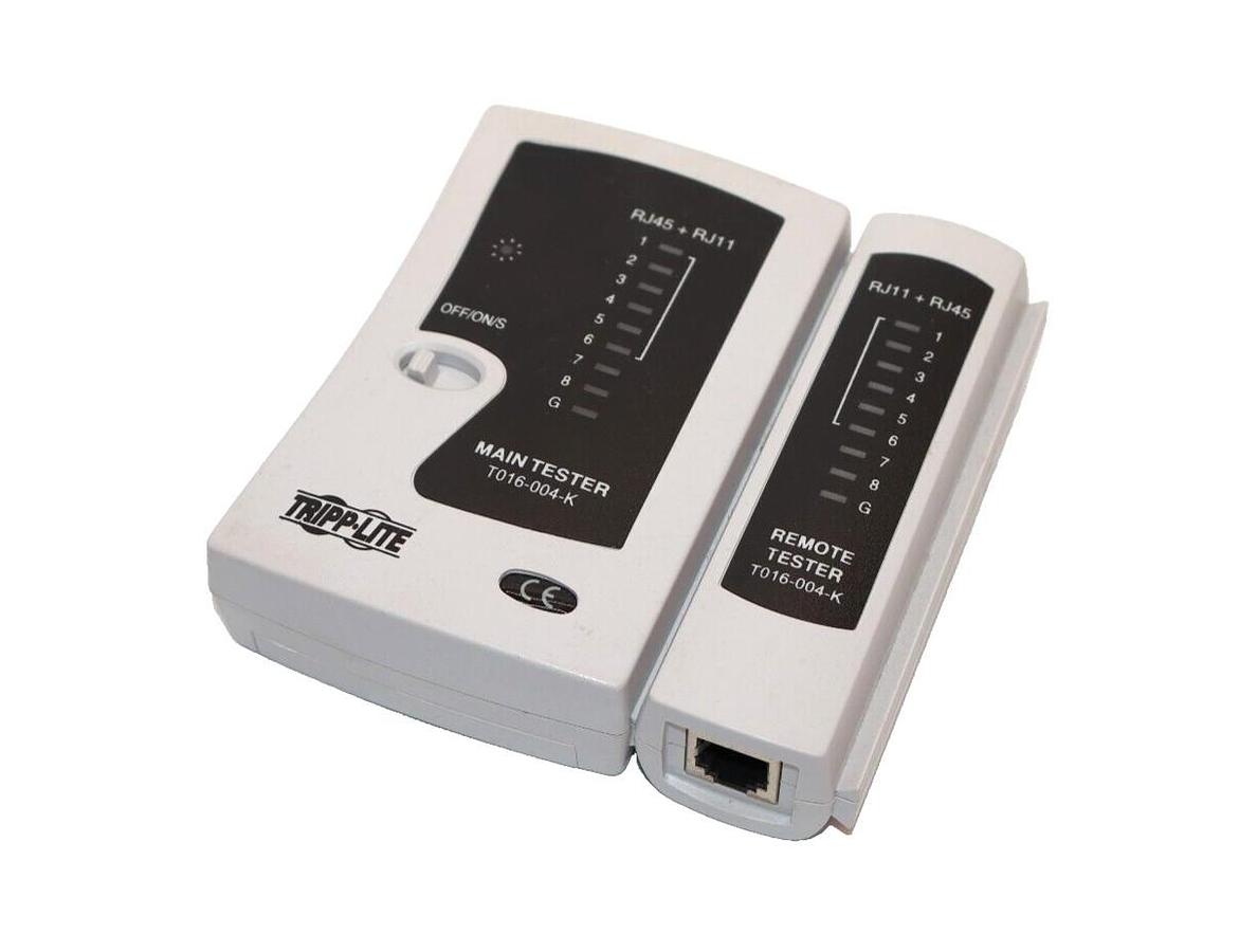 Used TRIPP-LITE T016-004-K , RJ11 + RJ45 Network Installer Tool Kit