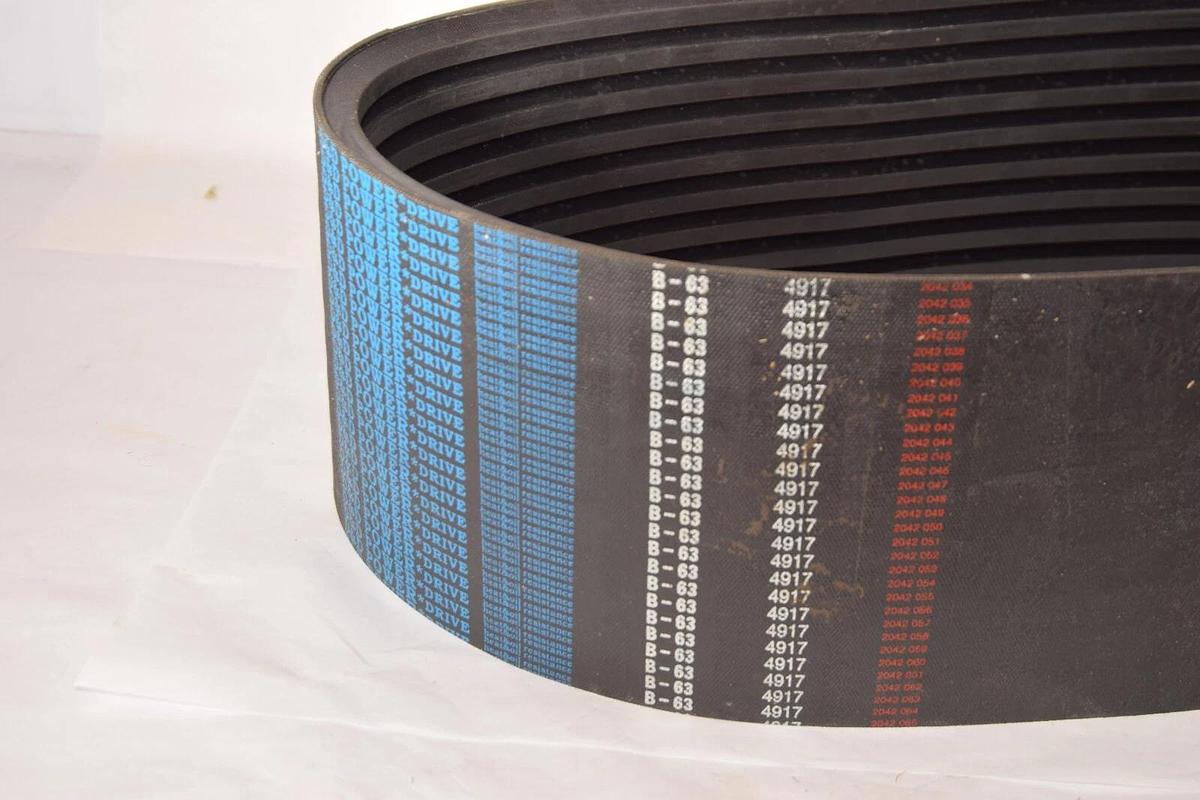 (NEW) D&D POWER B-63 B63 B63/09 10 Rib 66" Length  Drive Belt
