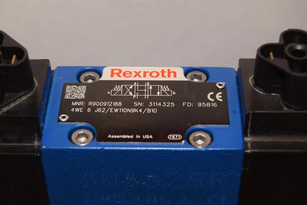 Rexroth Valve H-4WEH25J68/6EW110N9ETS2K4/B10D3 R900751957 R900912188 R900481621