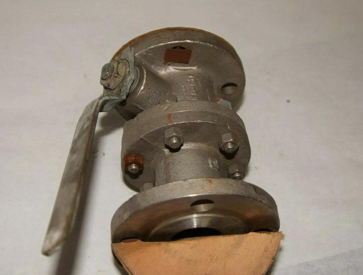 (NEW) PACIFIC GR23 CF8M 1-1/2" FIG S400 Stainless Steel Ball Valve