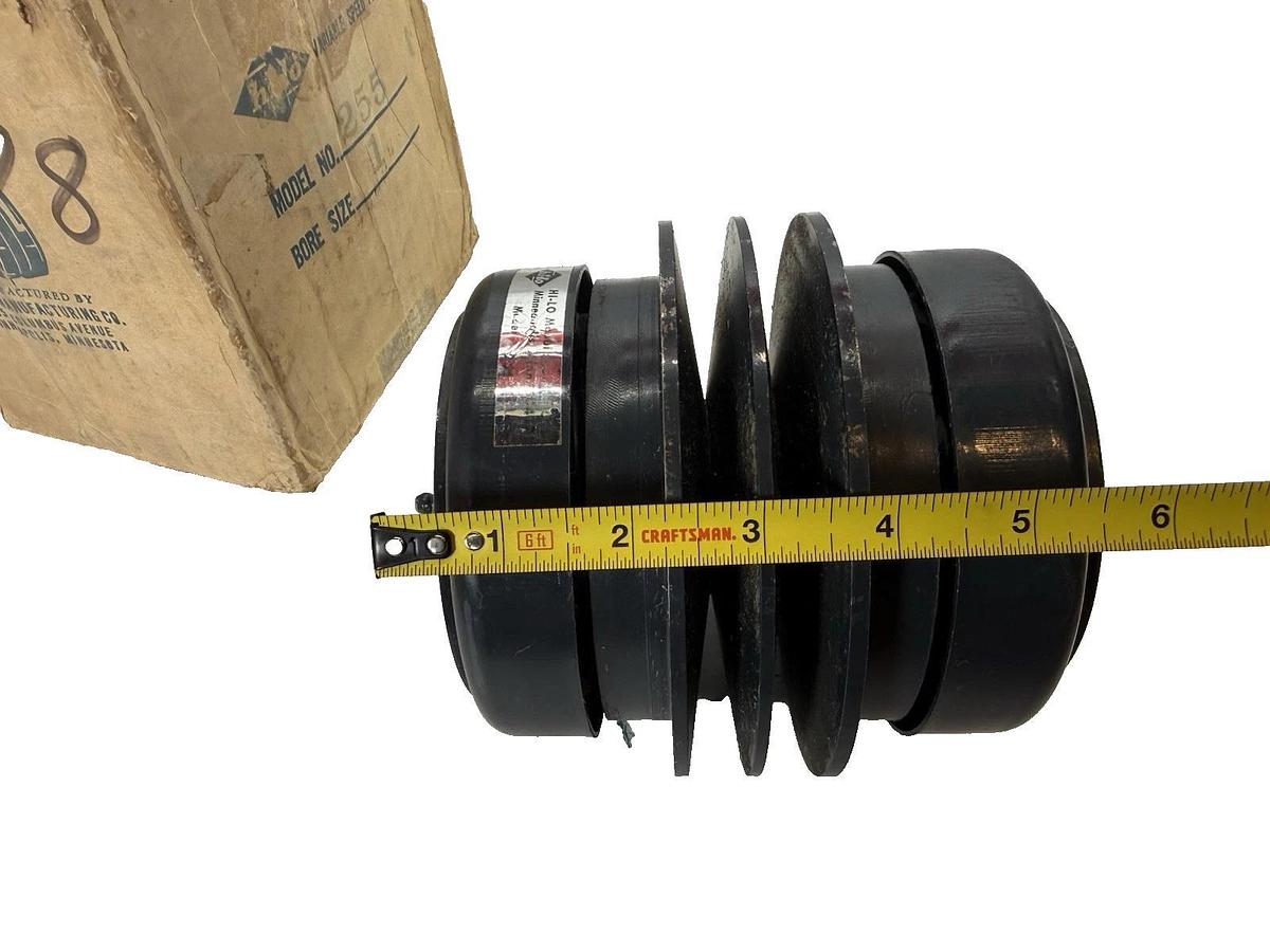 HI-LO HiLo Variable Speed Pulley Model 255 1" Bore  (NEW)