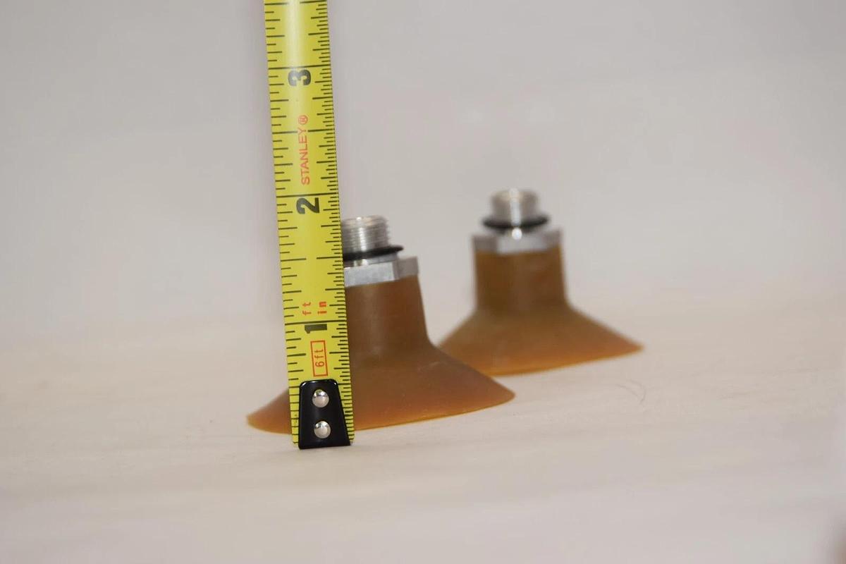 (NEW- Lot of 2) VI-CAS / VACCON 160 2.5" Vacuum Cup