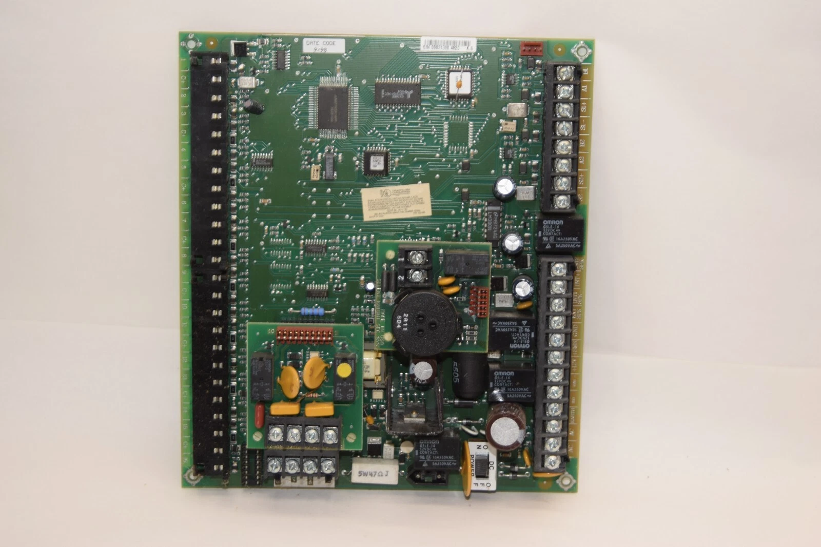 Used SILENT KNIGHT 204820K 122455 Security System Module Board
