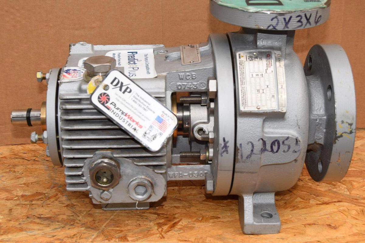 PumpWorks Industrial DXP Pump 450191738 316ss GRP1 2x3-6 2x3x6 (Refurbed)