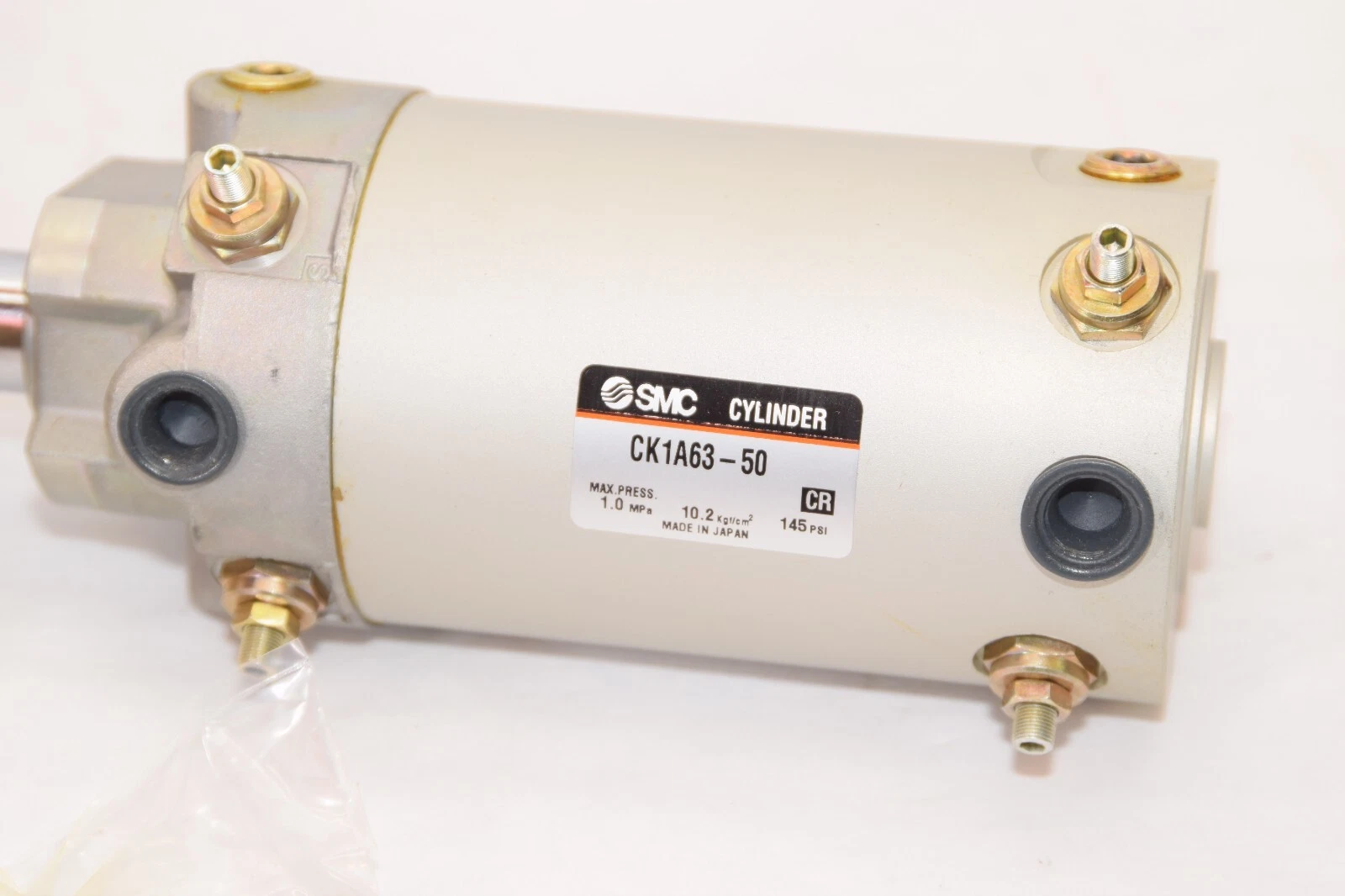(NEW) SMC CK1A63-50 1.0MPa 145psi Pneumatic Clamp Cylinder
