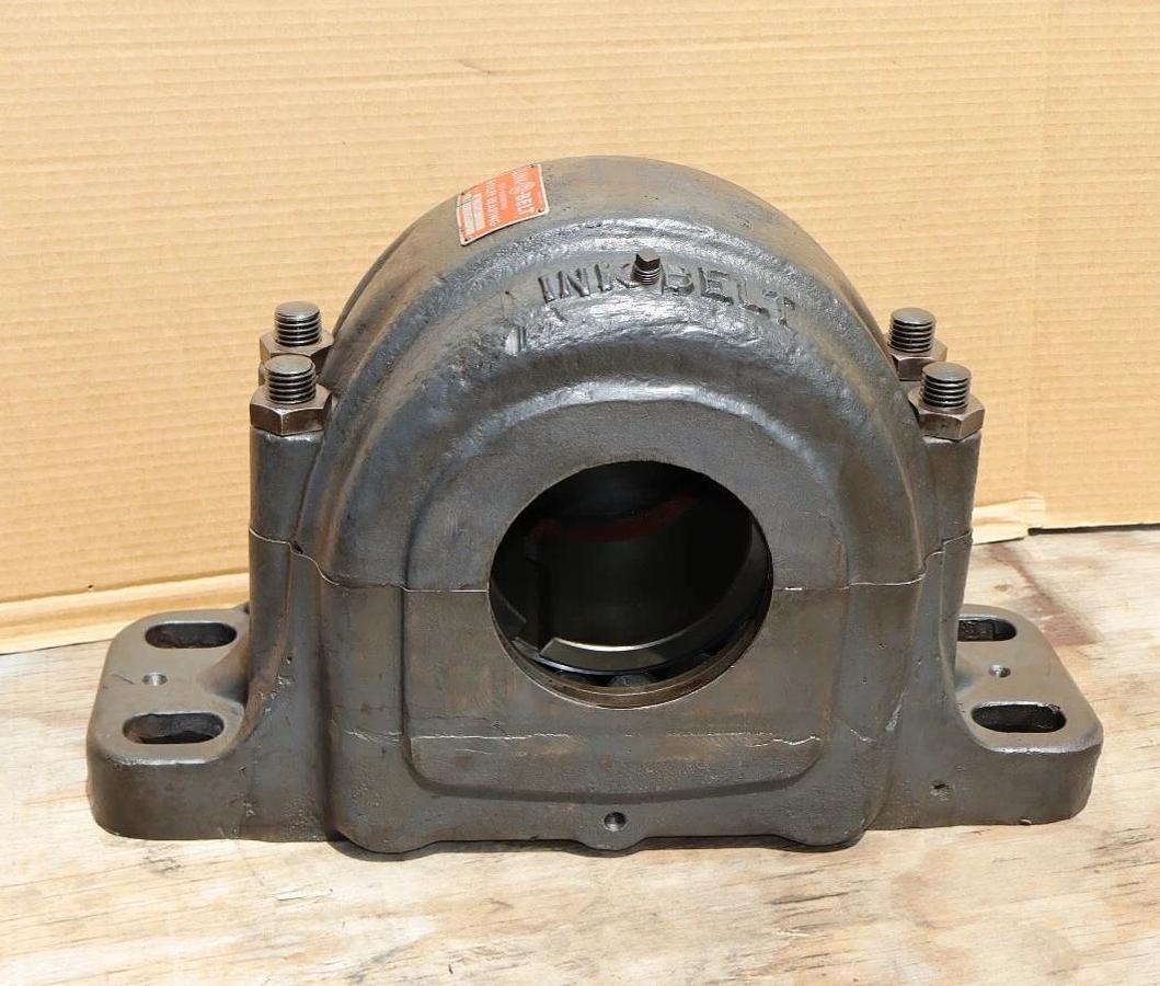 Link Belt Split Pillow Block Housing w/ Bearing 5-7/16" GP6887FC S32 NOS
