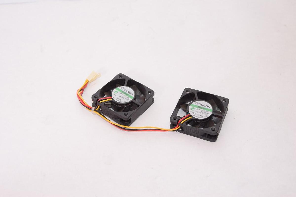 (NEW - Lot of 2) SUNON KDE1205PHV1 12Vdc 1.3W MagLev Fan