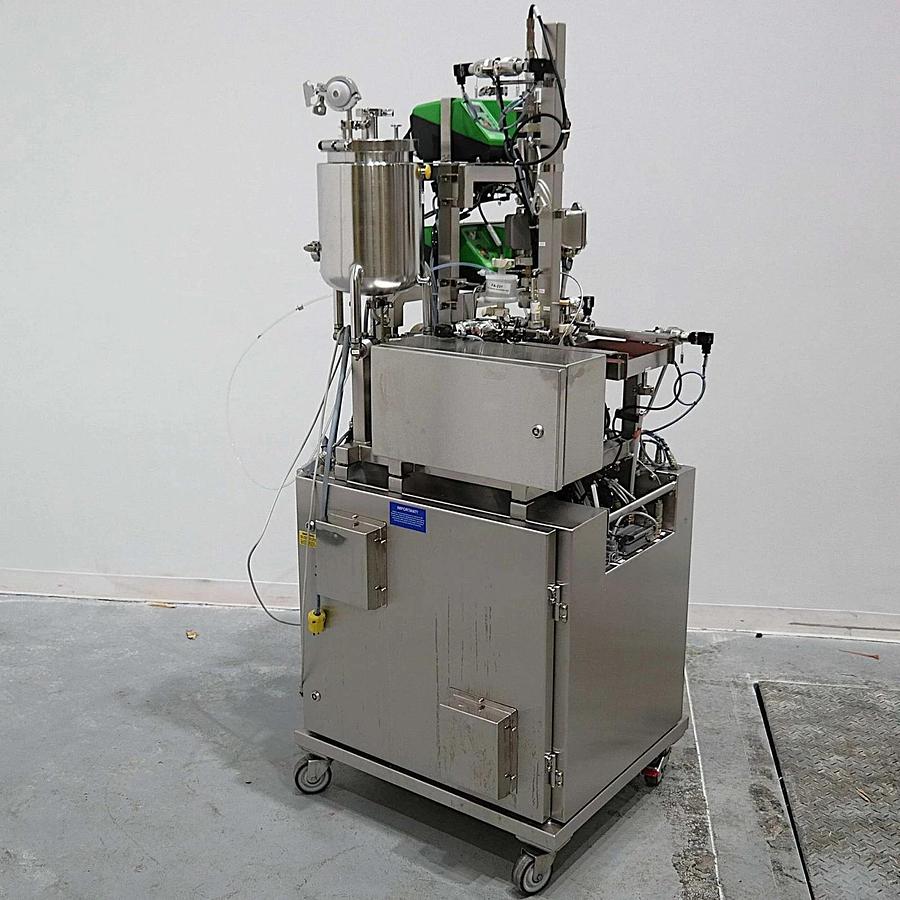 Used GE Healthcare UniFlux Cabinet 10 Tangential Flow Filtration System 2011