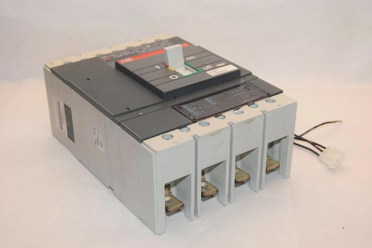 Used ABB SACE S5 S5N 400A 4 Pole 600V Circuit Breaker S5N400BW-4NA/AP S5N400BW 4NA/AP