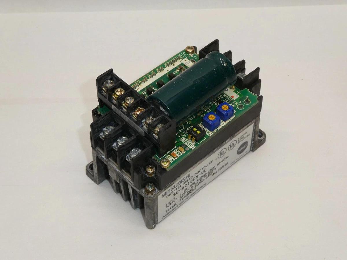 NEW- MITSUBISHI SC-A2100M-UL 1.3A 3Ph 200-230V 1/8Hp Inverter Speed Controller