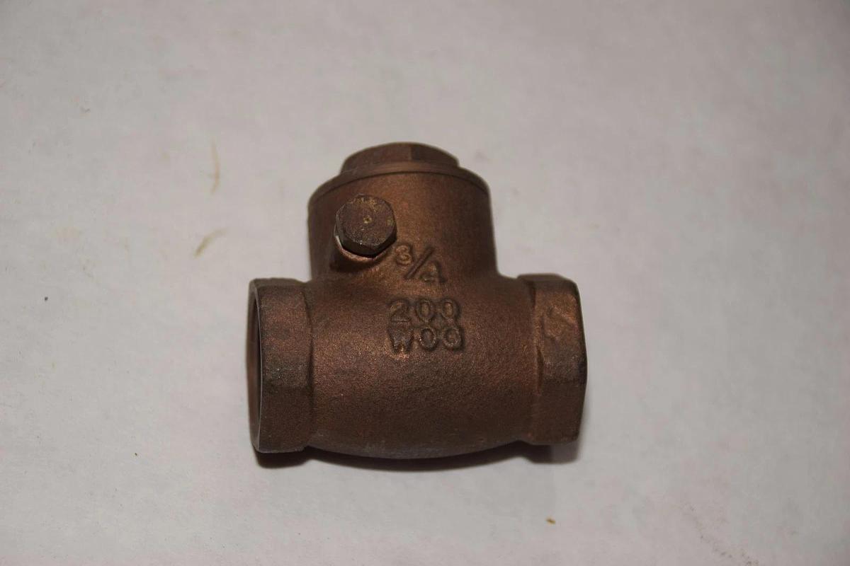 NIBCO 3/4" 200 WOG SWING CHECK VALVE BODY NEW