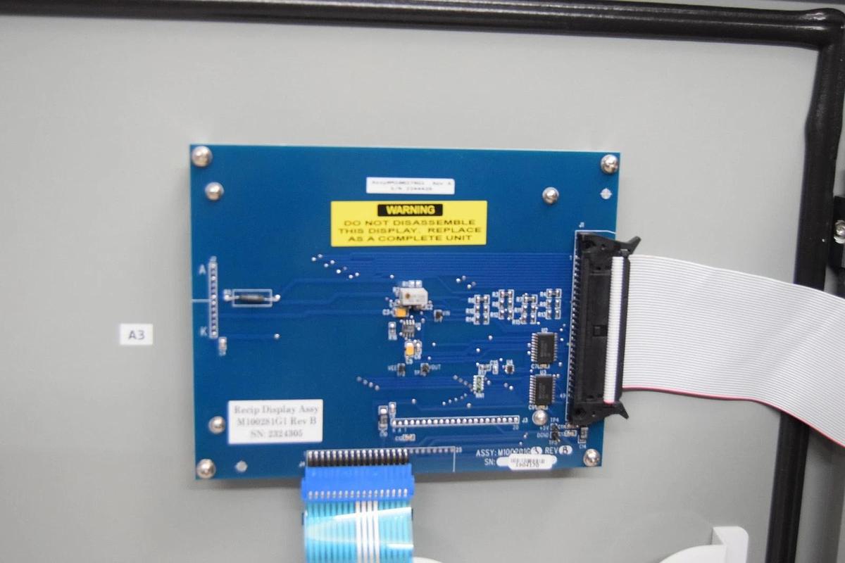 Used M&M Refrigeration Reciprocating Compressor ControlPanel M100408G11 Missing Board