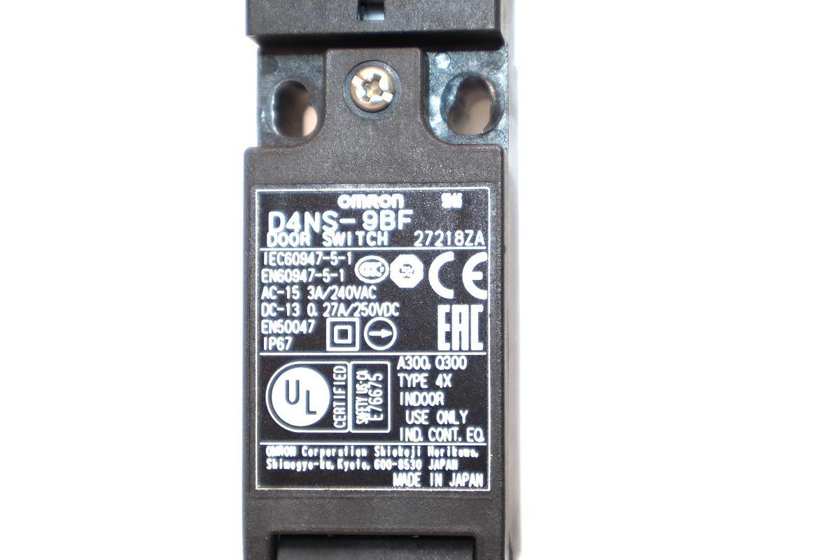 Omron Safety Door Switch D4NS-9BF , D4NS9BF (NOS)