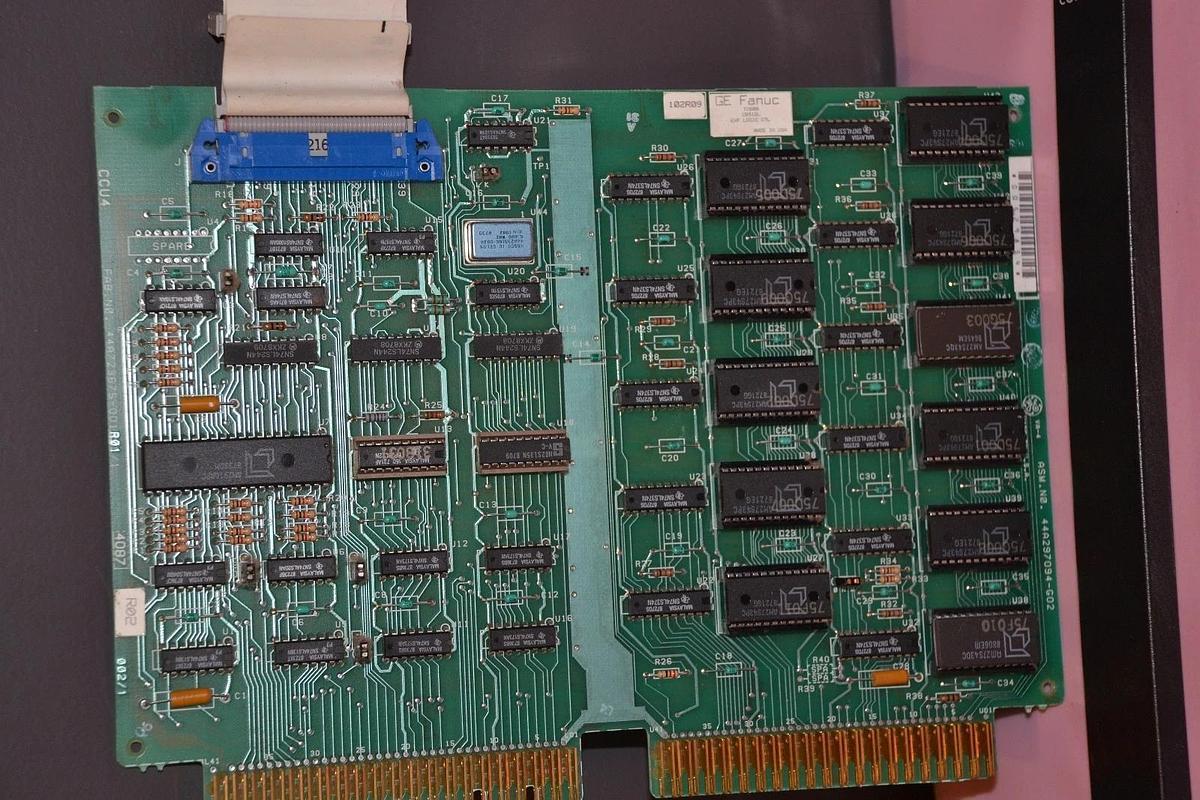 Used GE IC600CB512L IC600 CB512L EXPANDED LOGIC CONTROL MODULE