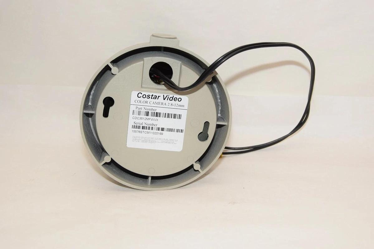 Used COSTAR CDC3512MFWVX 2.8-12mm Color Dome Security Camera