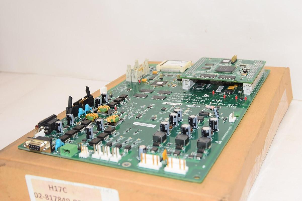 (NEW) EMERSON / LIEBERT 02-817849-00 Rev 9 02-806802-00 Rev 5 HMI-II Assy Board
