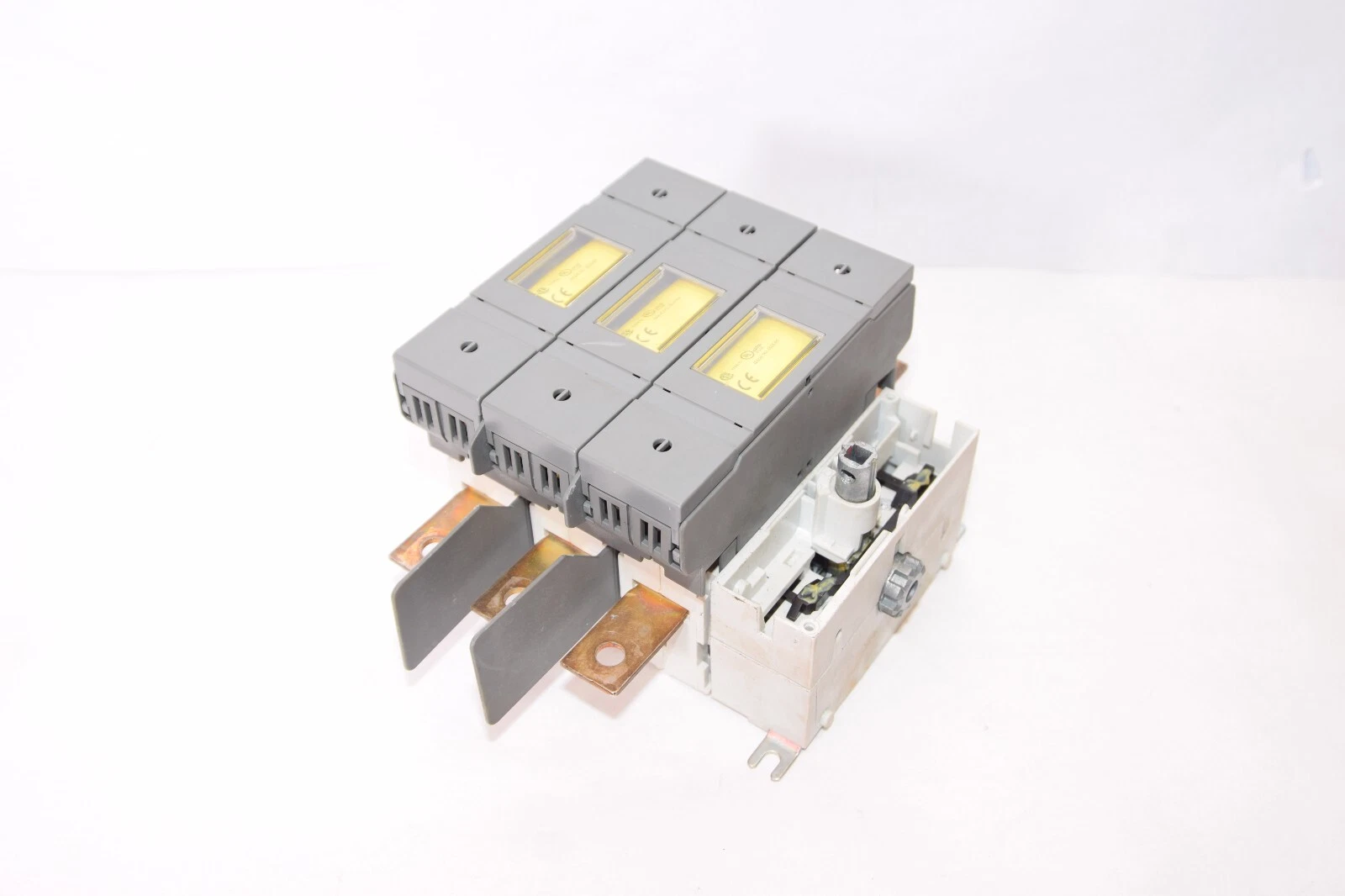 Used ABB OS100GJ30 100A Amp 600Vac LPJ-70SP General Purpose Switch *Missing Cover*