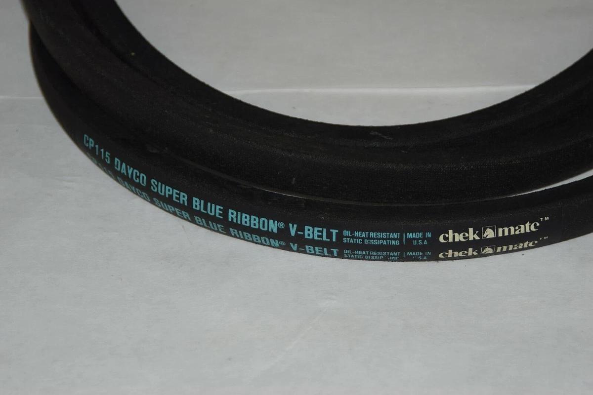 (New) Dayco Super Blue V-Belt CP115 2-N 17 Vbelt CP 115 V Belt CP-115