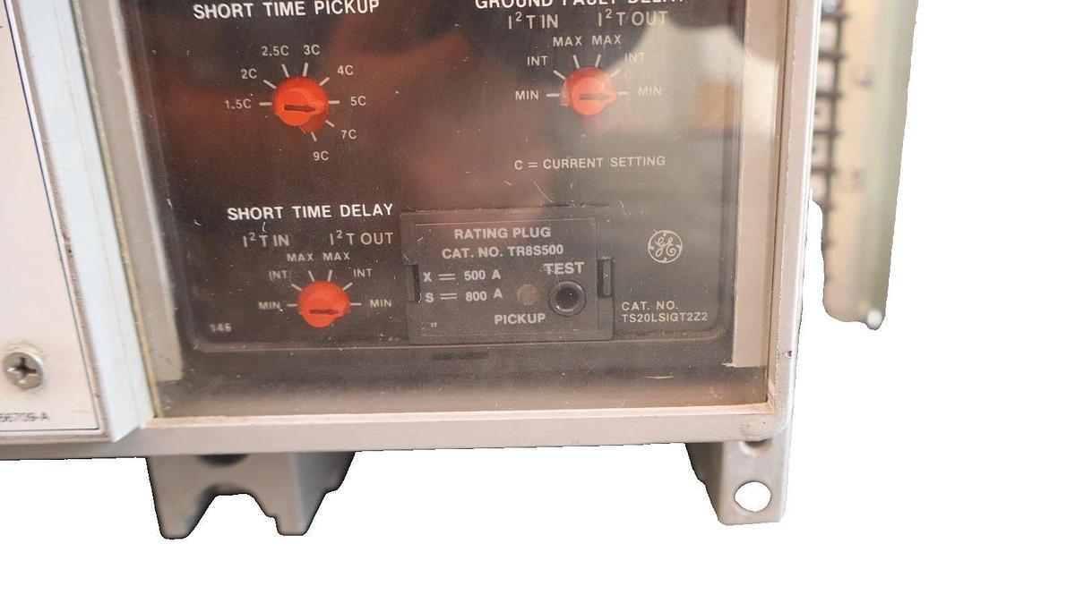 Refurbished GE General Electric Circuit Breaker Power Break 800A Amp TP88SSZ TR8S500