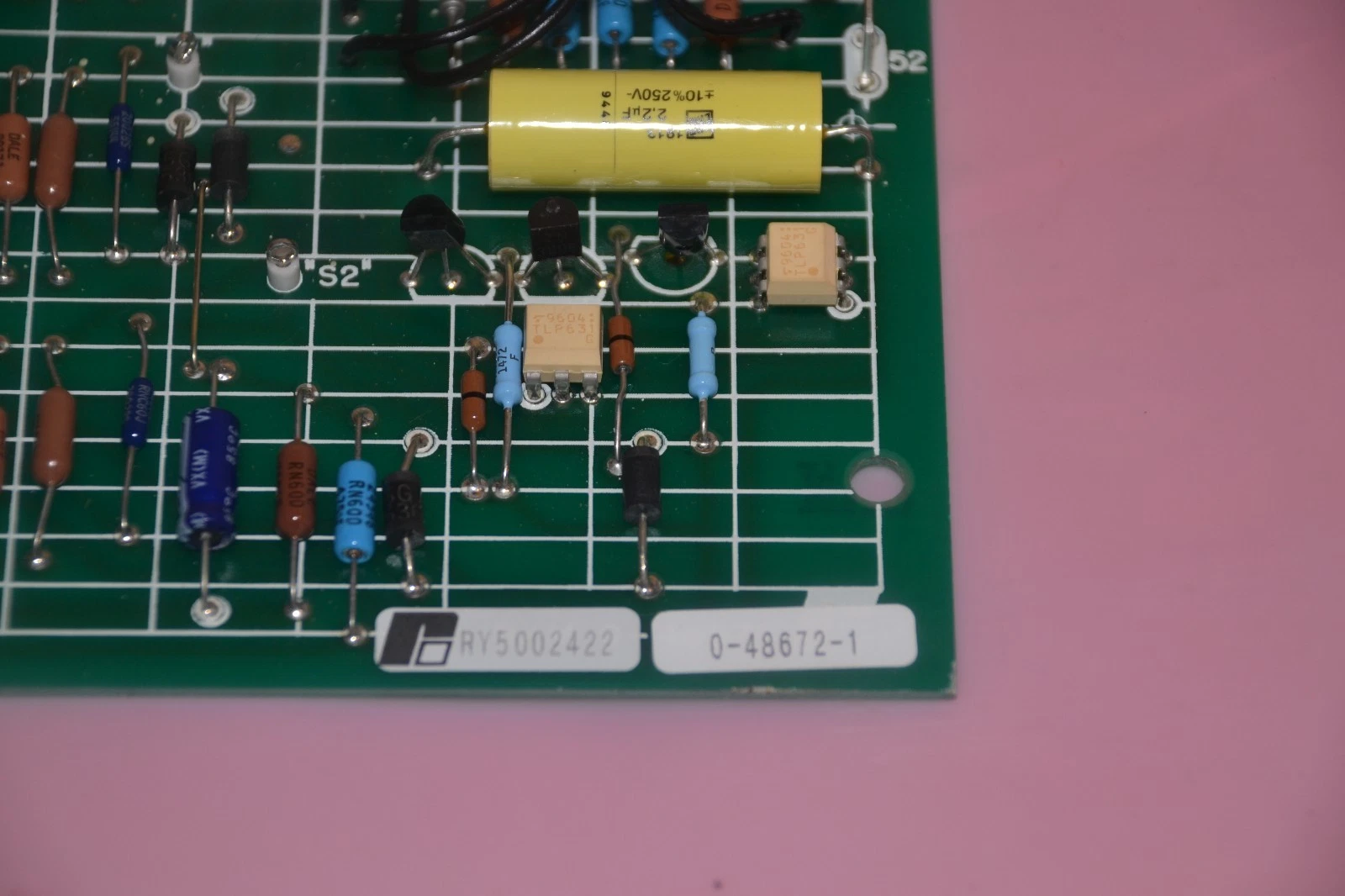 Used Reliance Electric Circuit Board Card 0-48672-1 RY5002422 48672-1
