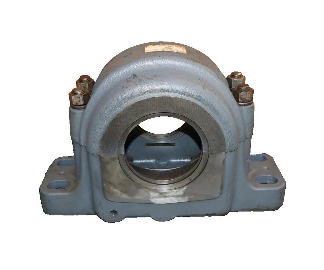 Refurbished Link-Belt Pillow Block HOUSING 4-Bolt 4-9/16" 4 9/16" Cast Iron (Refurbished)